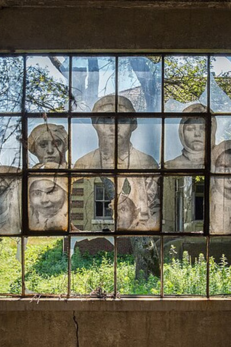 A window in the Ellis Island Immigrant Hospital