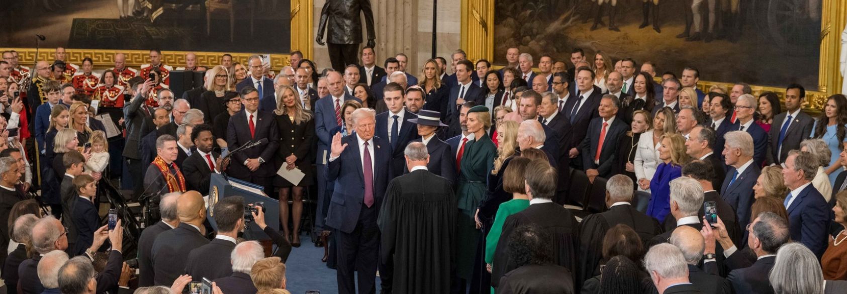 Trump Begins Term with Wave of Executive Orders