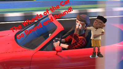 The wheels on the car go round and round - The Rocket Ship Goes up up up- Mr. O