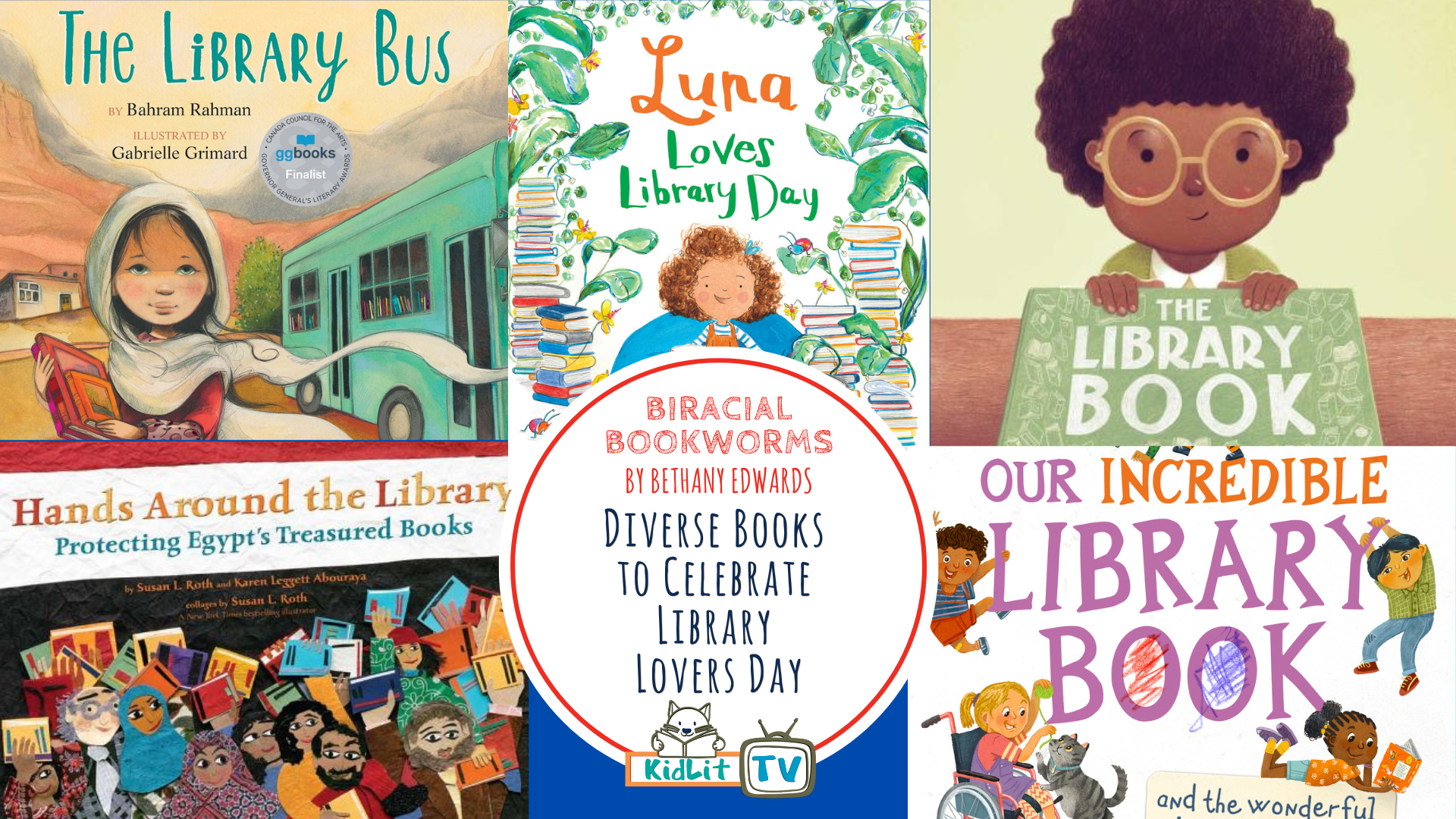 Diverse Books to Celebrate Library Lovers Day