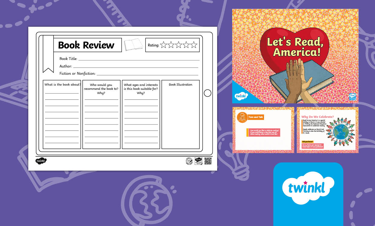 Let's Read America Lesson Pack for 3rd-5th Grade
