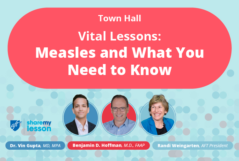 Vital Lessons: A Town Hall on the Measles Outbreak and What You Need to Know