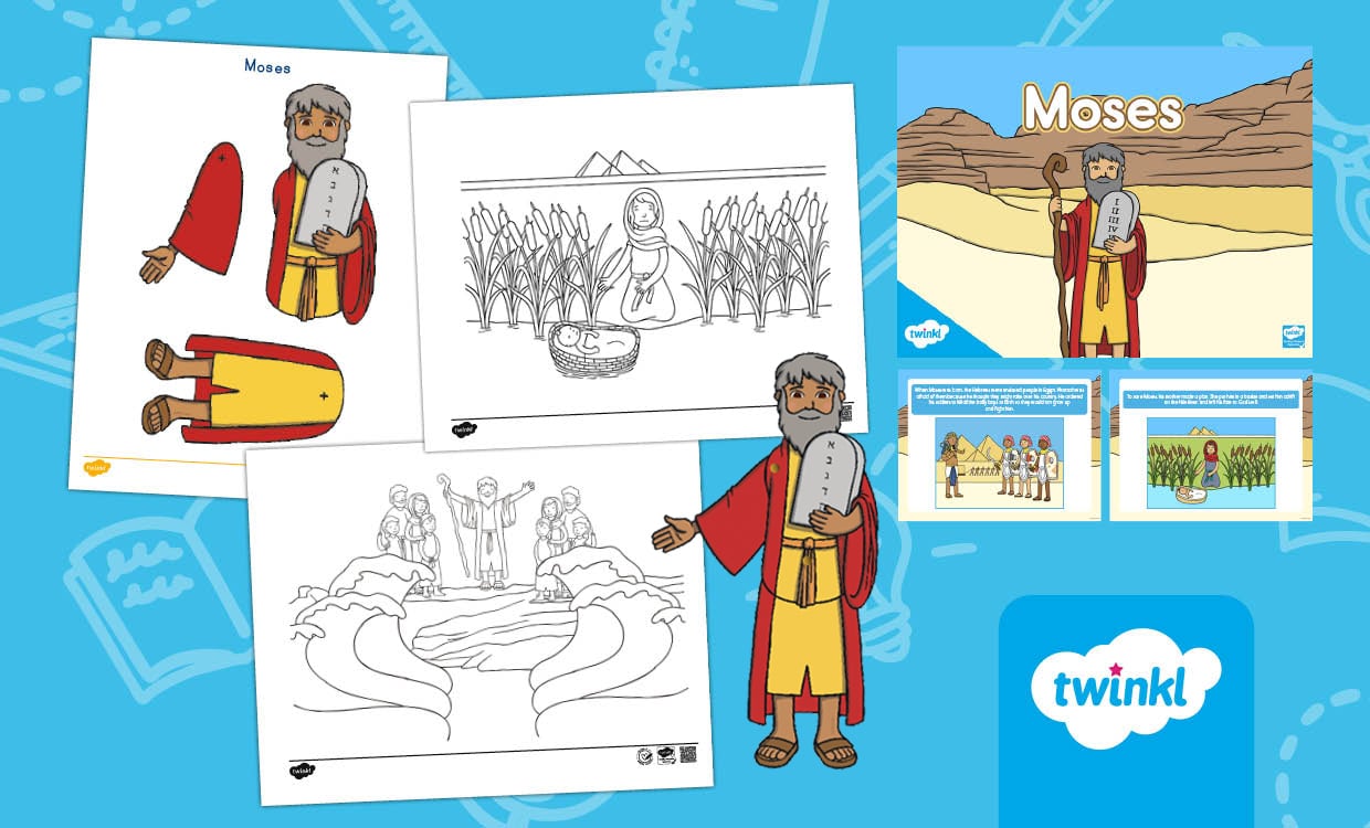 Moses Story Lesson Bundle for Younger Children