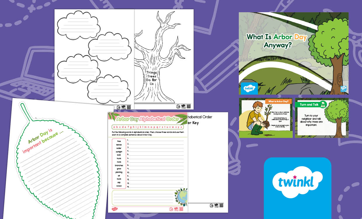 Arbor Day Lesson for K-2nd Grade