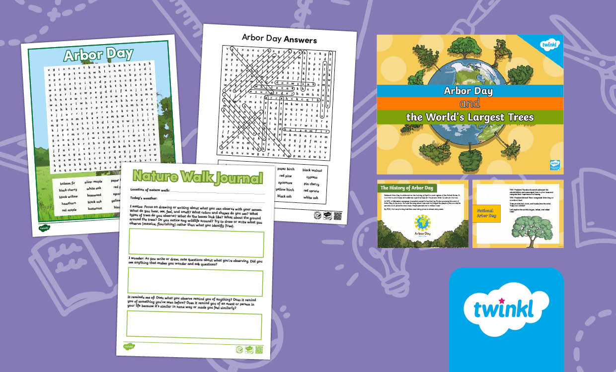 Arbor Day Lesson for 6th-8th Grade