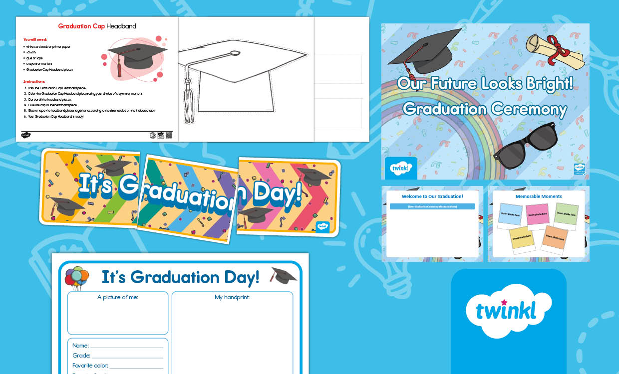 Our Future Looks Bright! Graduation Pack for PK–K