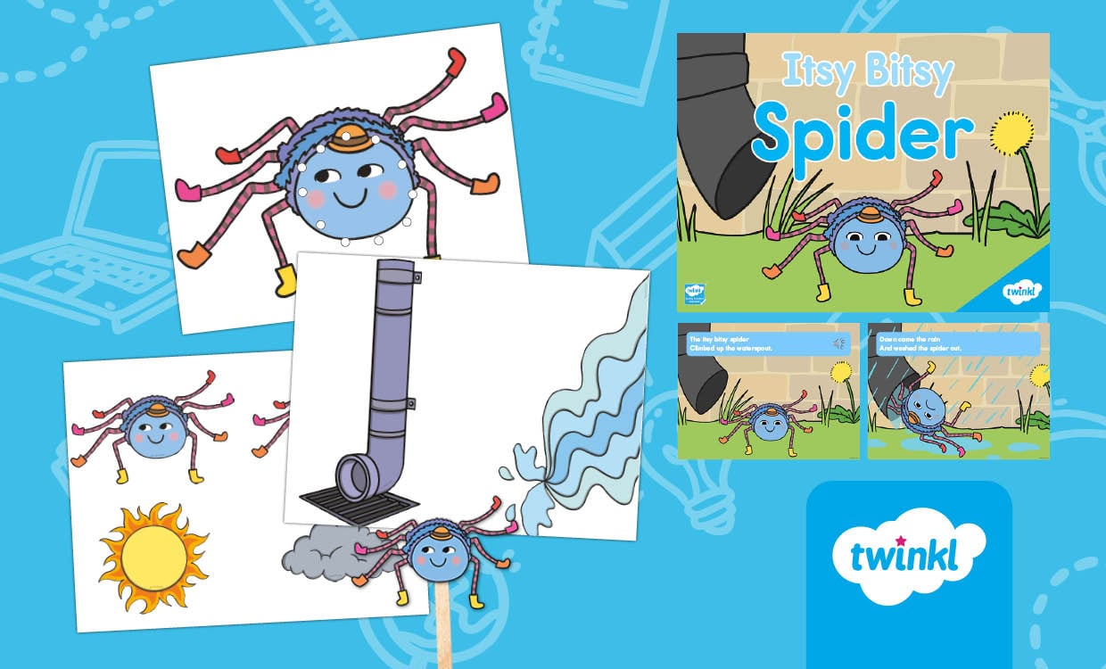 Itsy Bitsy Spider Activities for PK-K
