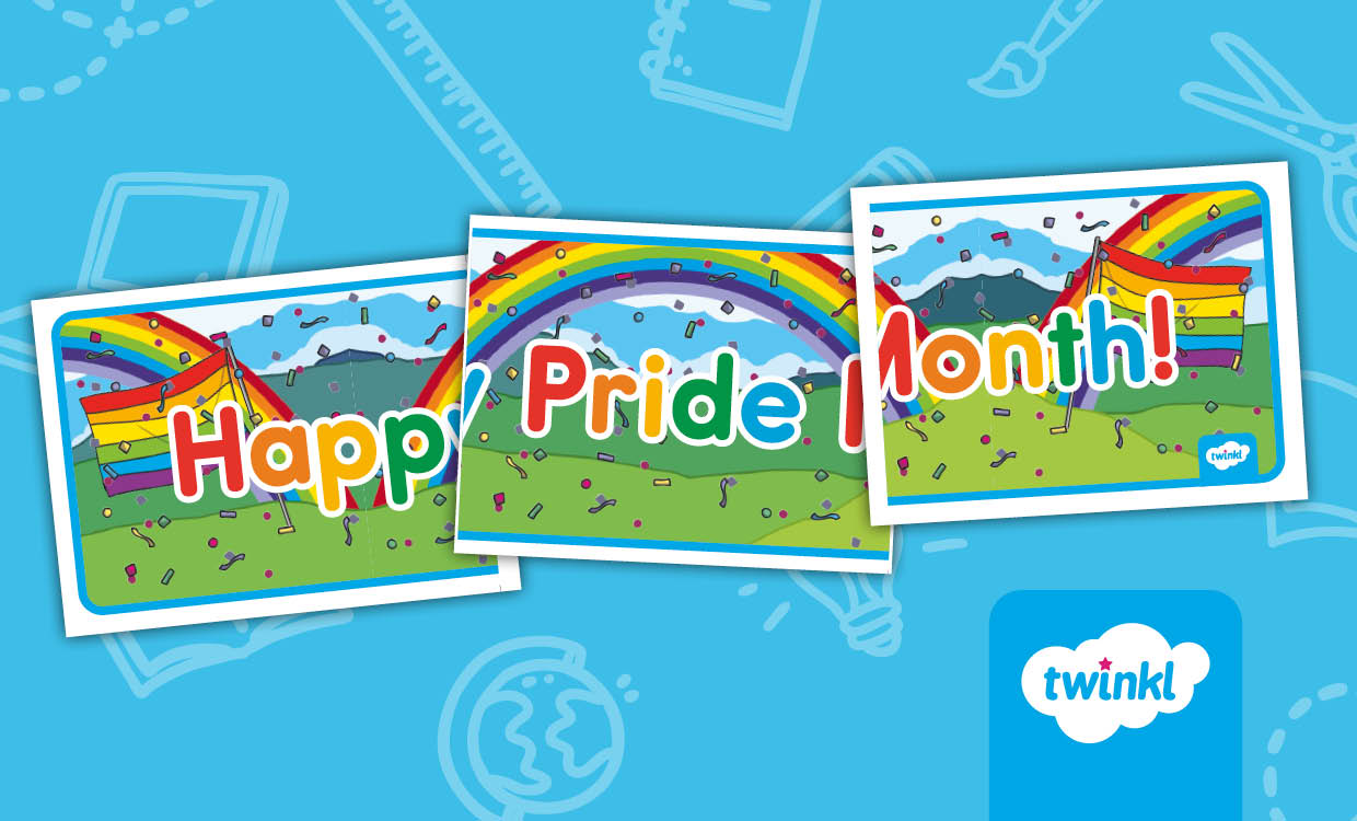 Happy Pride Month Banner