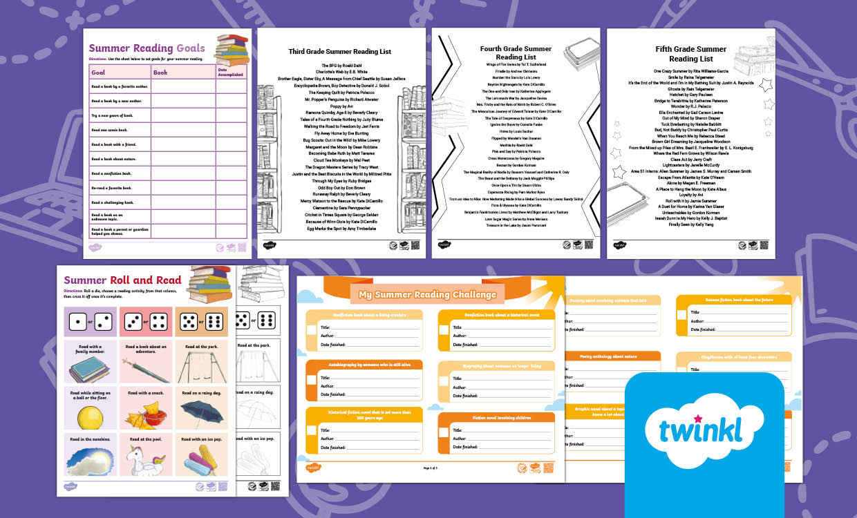 Summer Reading Resource Pack for 3rd–5th Grade 