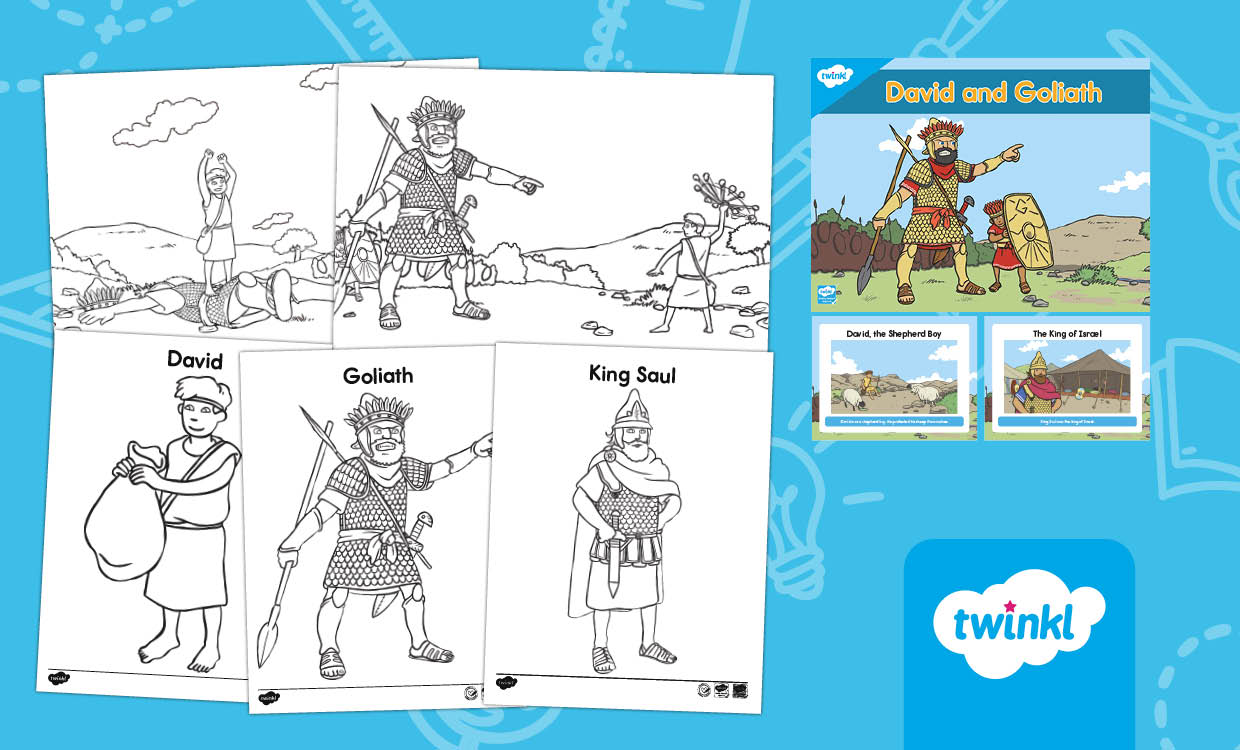 Old Testament David and Goliath Storytelling and Activity Pack