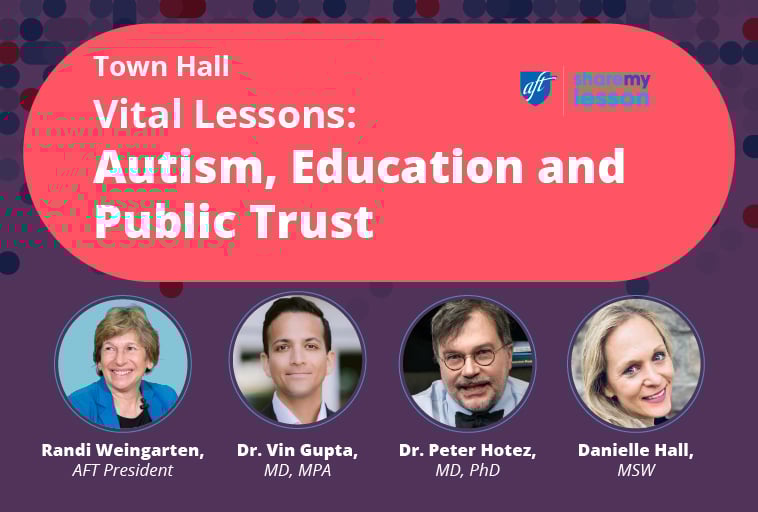 Vital Lessons: A Town Hall on Autism, Education and Public Trust