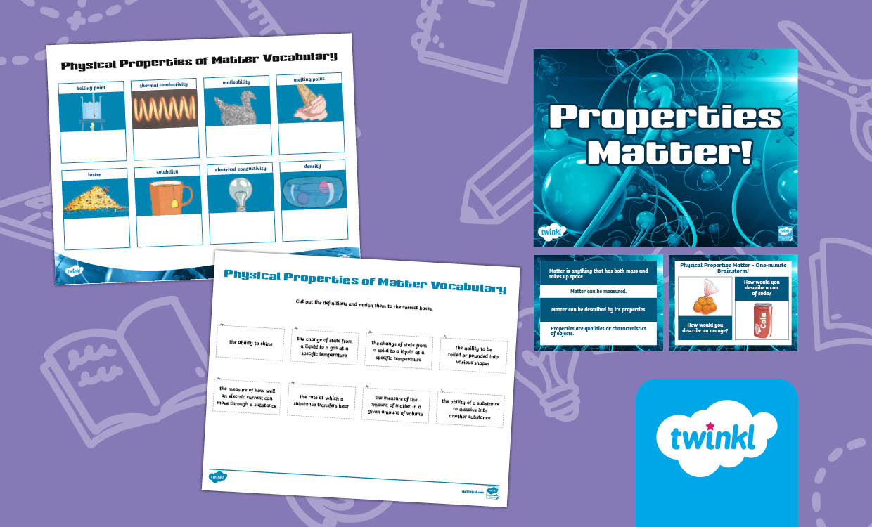 Properties of Matter – Science Lesson for 3rd-5th Grade