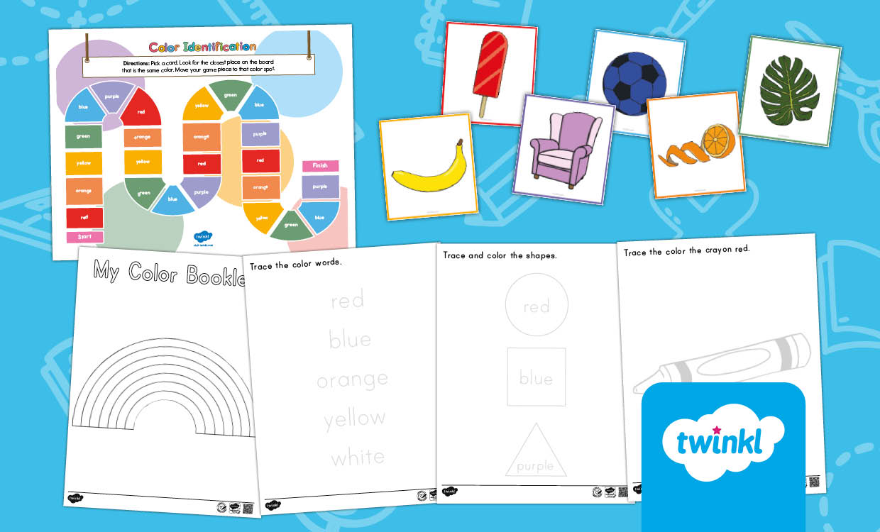 Color activity pack for Early Childhood