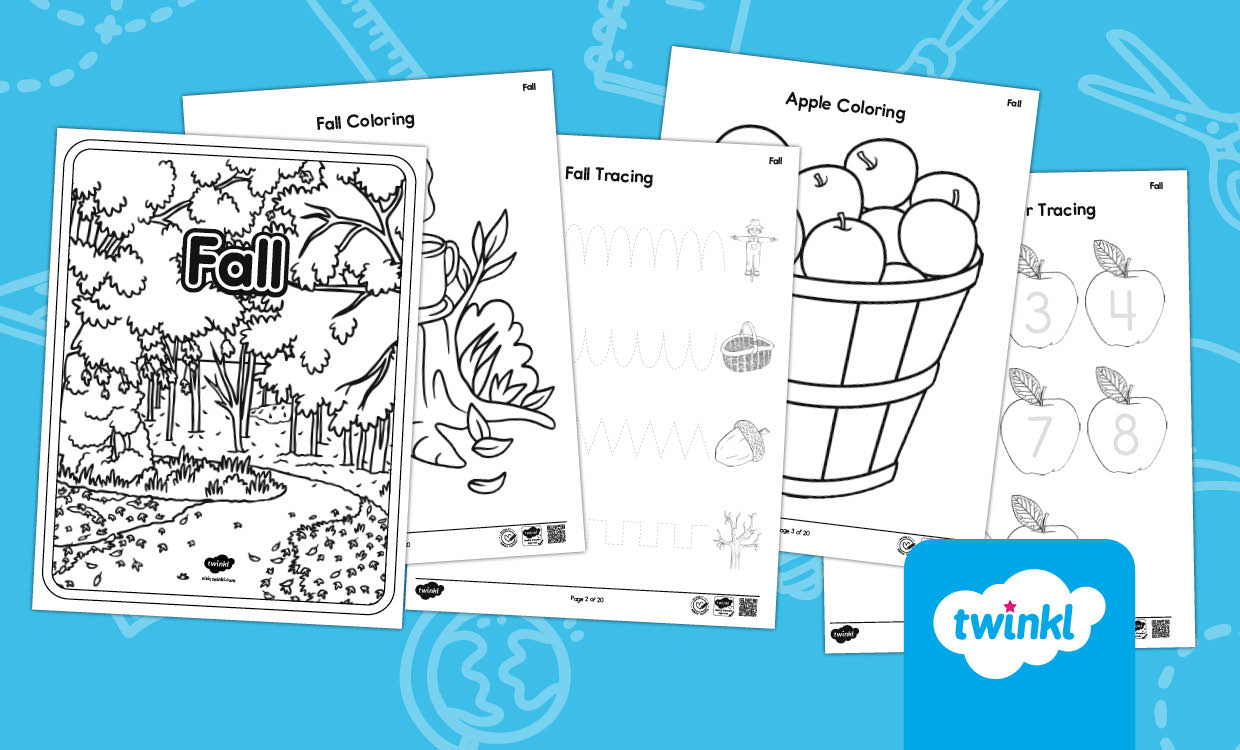 Fall Toddler Busy Book