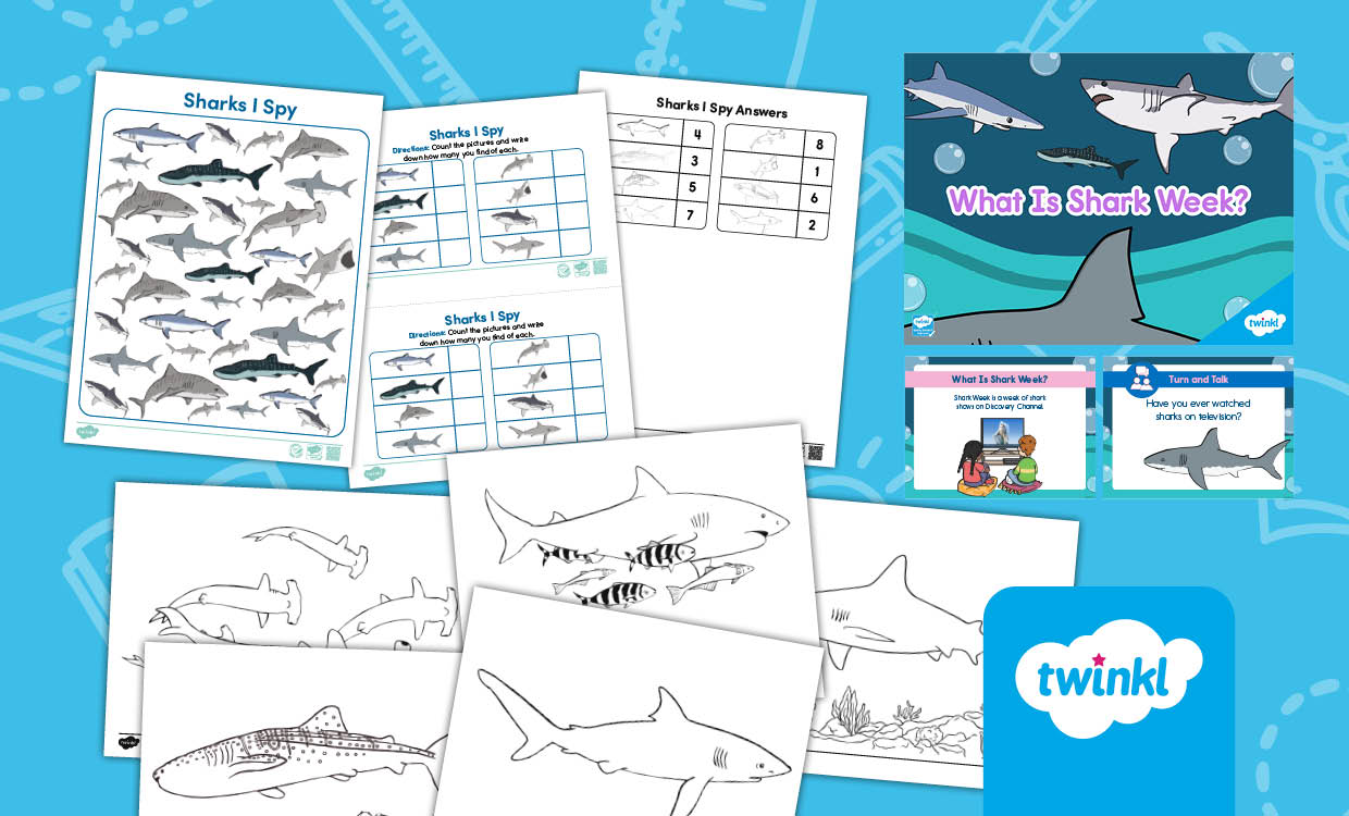 Shark Week Resources for PK-K
