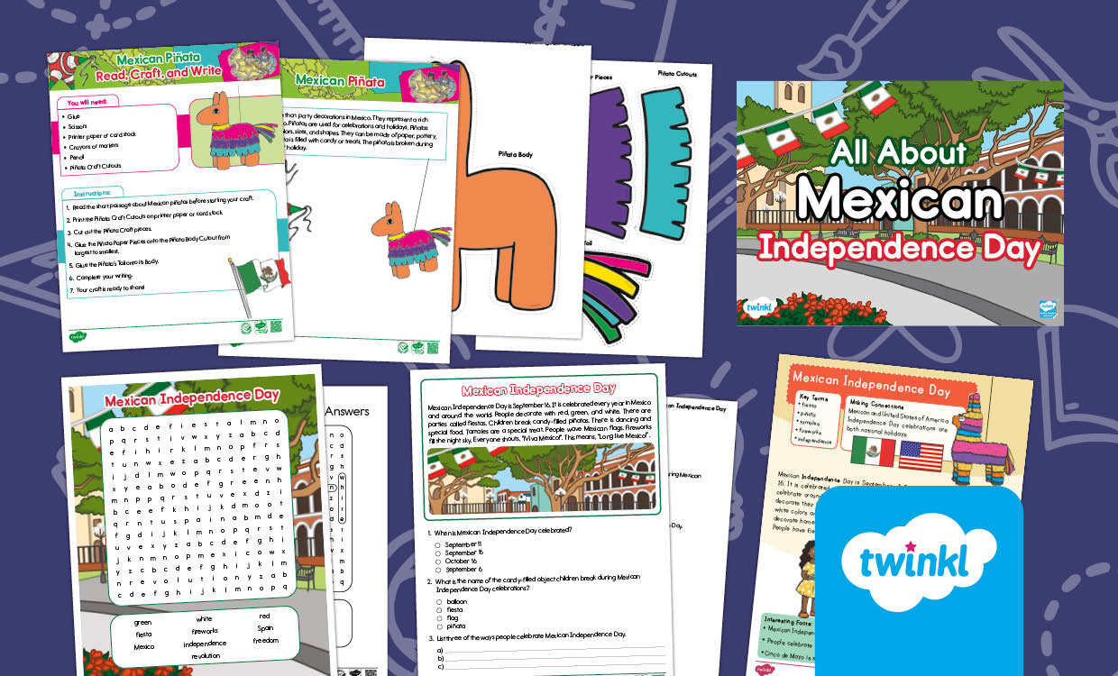 Mexican Independence Day Lesson for K-2nd Grade