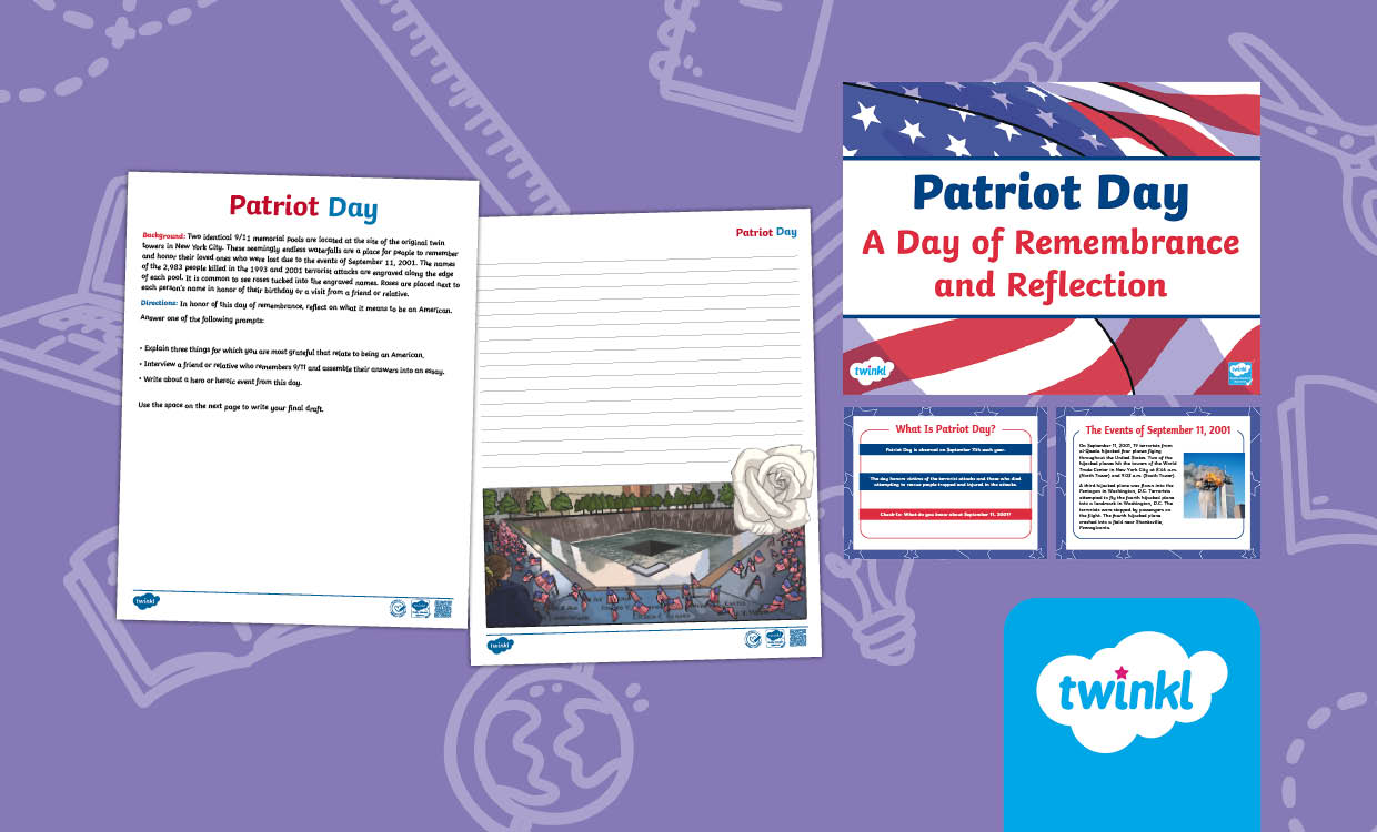 Patriot Day Lesson for 6th-8th Grade
