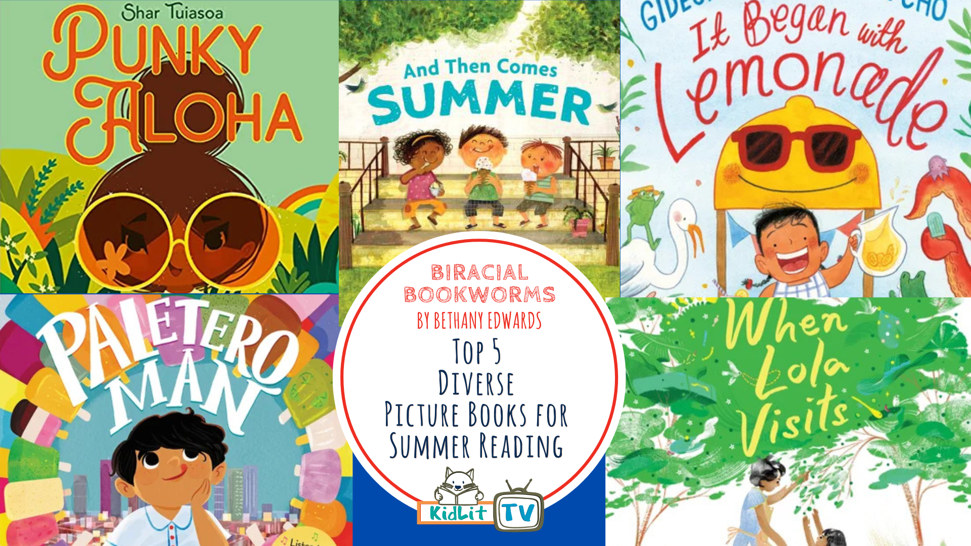 Top 5 Diverse Picture Books for Summer Reading