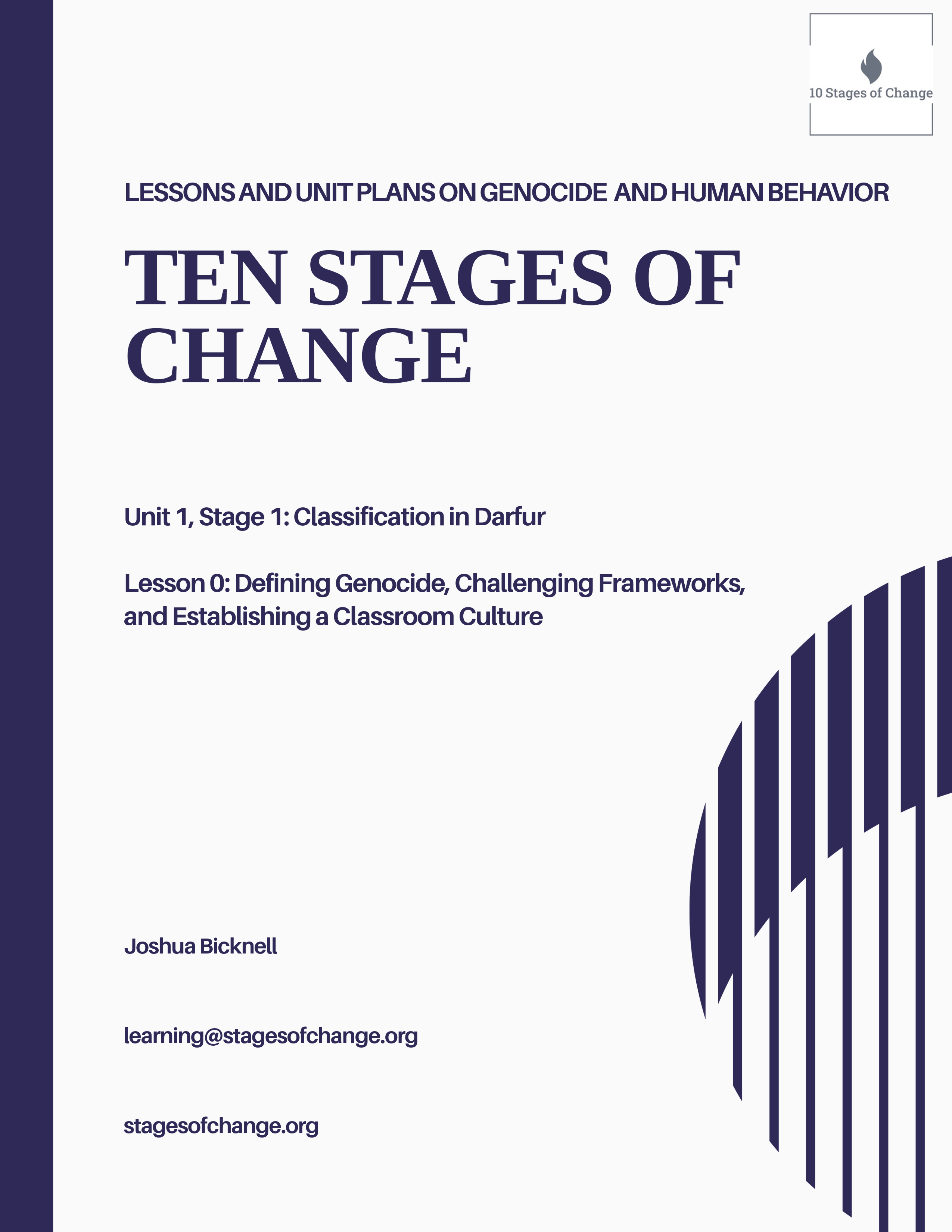 Defining Genocide, Challenging Frameworks, and Establishing a Classroom Culture