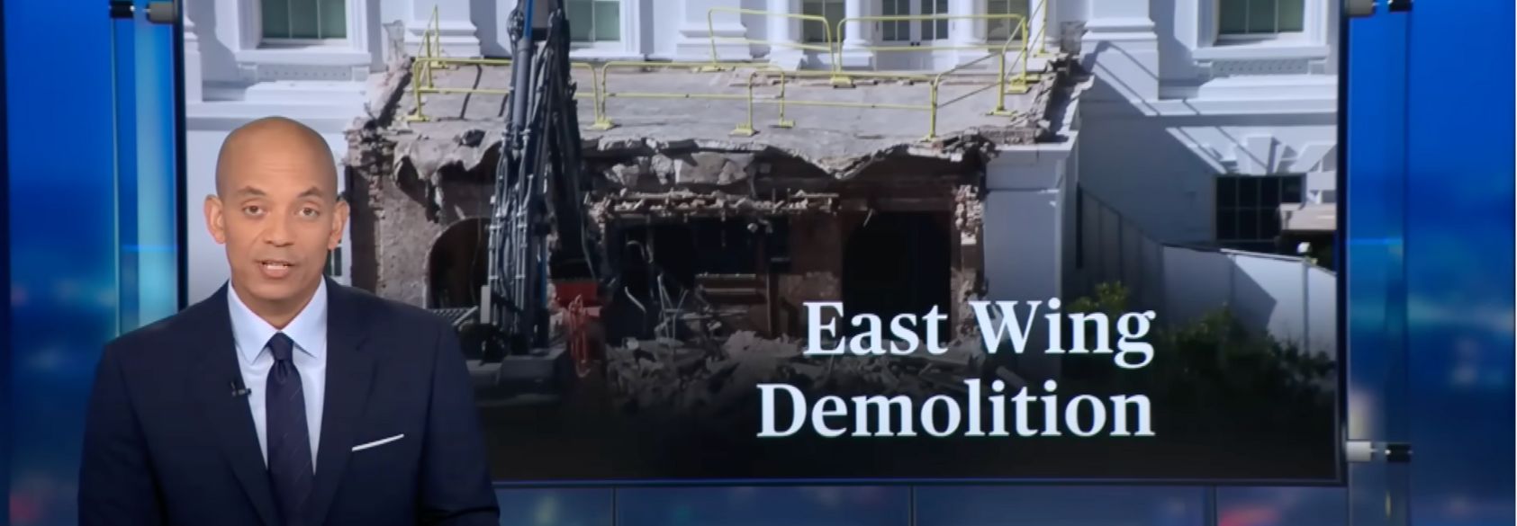 East Wing of White House Torn Down as Trump Clears Space for His Ballroom