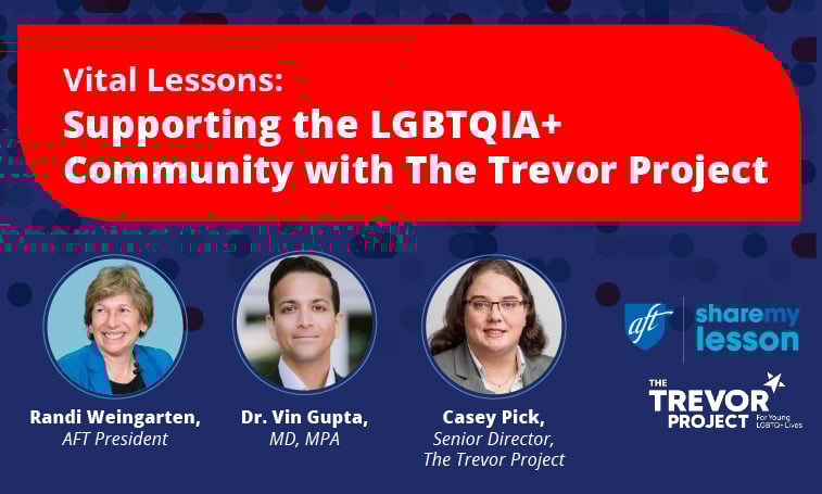 Supporting the LGBTQIA+ Community: A Vital Lessons Chat with The Trevor Project