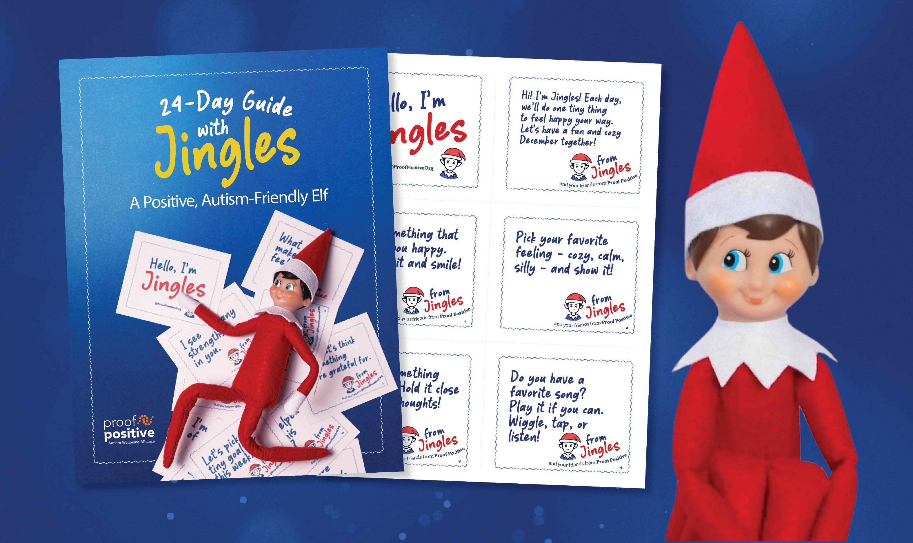 Elf on the Shelf Alternative: 24 Days of Happiness Cards | SEL & Autism-Friendly