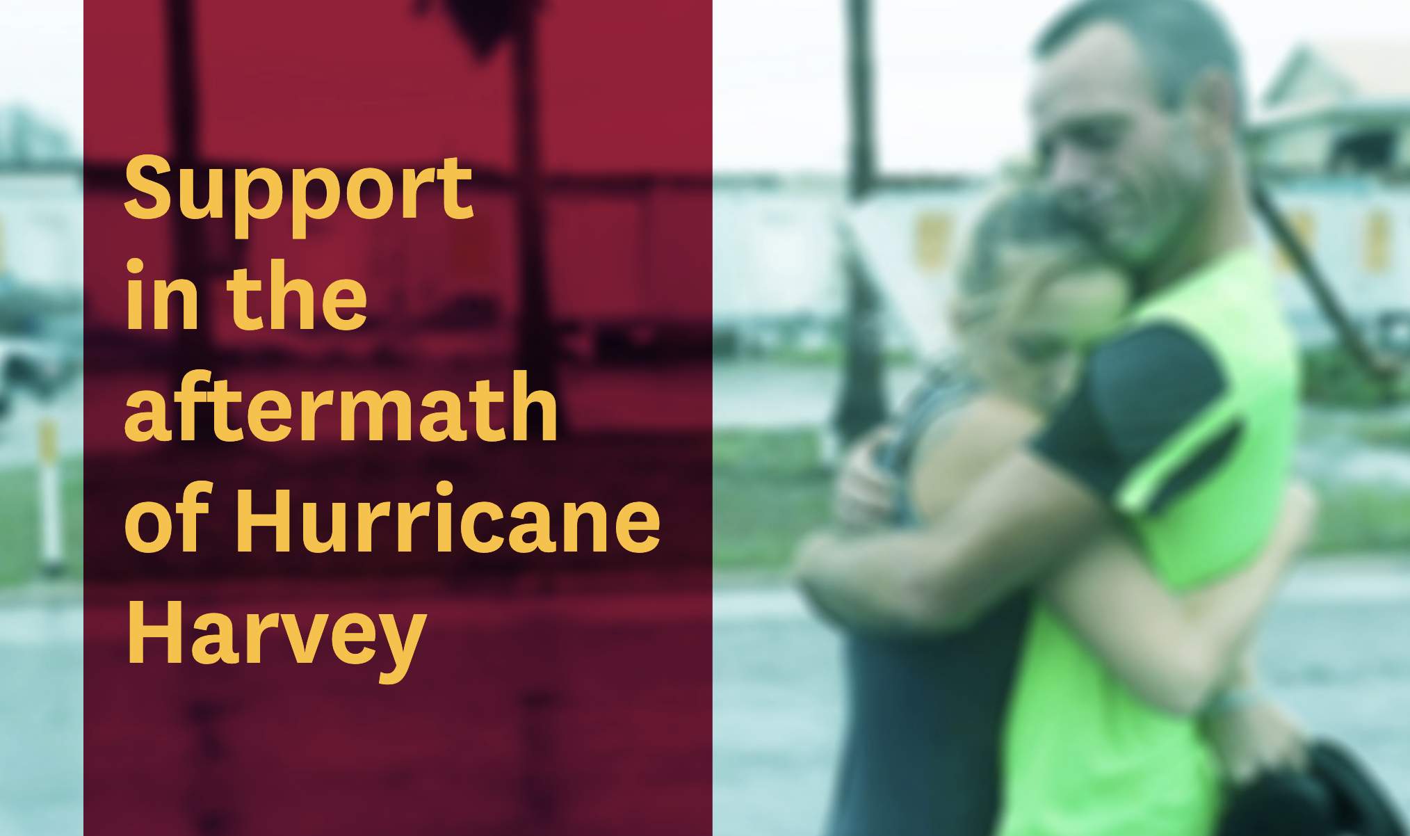 Support in the aftermath of Natural Disasters