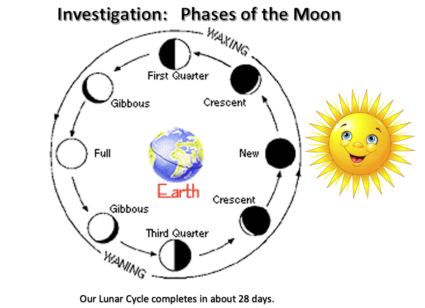 Anchor Chart:  Phases of the Moon