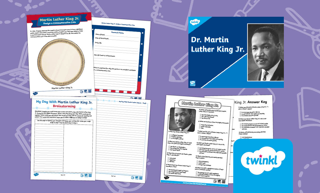 Martin Luther King Jr. Lesson for 6th-8th Grade