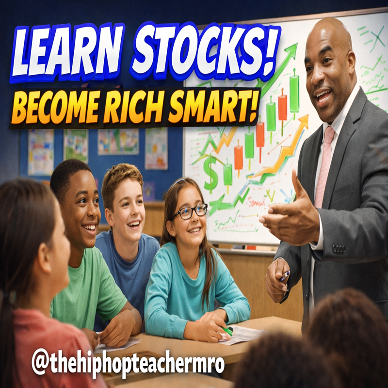 Learn Stocks the Fun Way 📈 | Become Rich Smart 💰 | Mr. O the Hip Hop Teacher