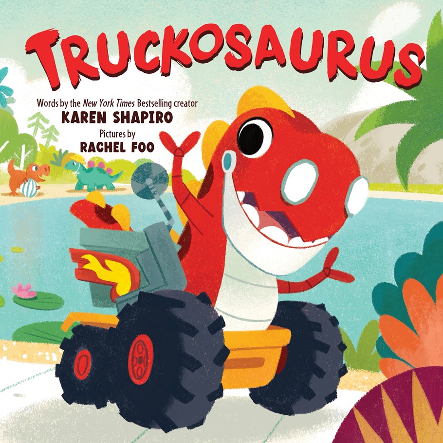 Truckosaurus by Karen Shapiro Activity Kit