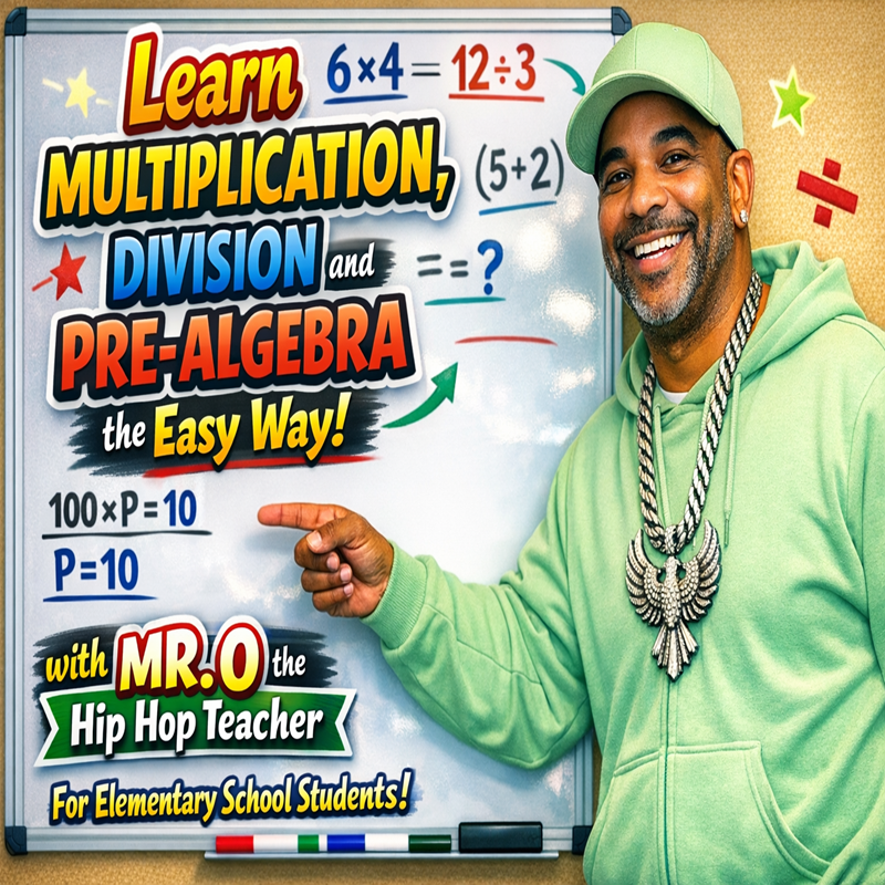 These Math Tricks CHANGES EVERYTHING 🤯 Learn Multiplication & Pre‑Algebra FAST with Mr. O!”