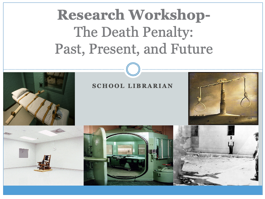 Death Penalty Workshop Presentation