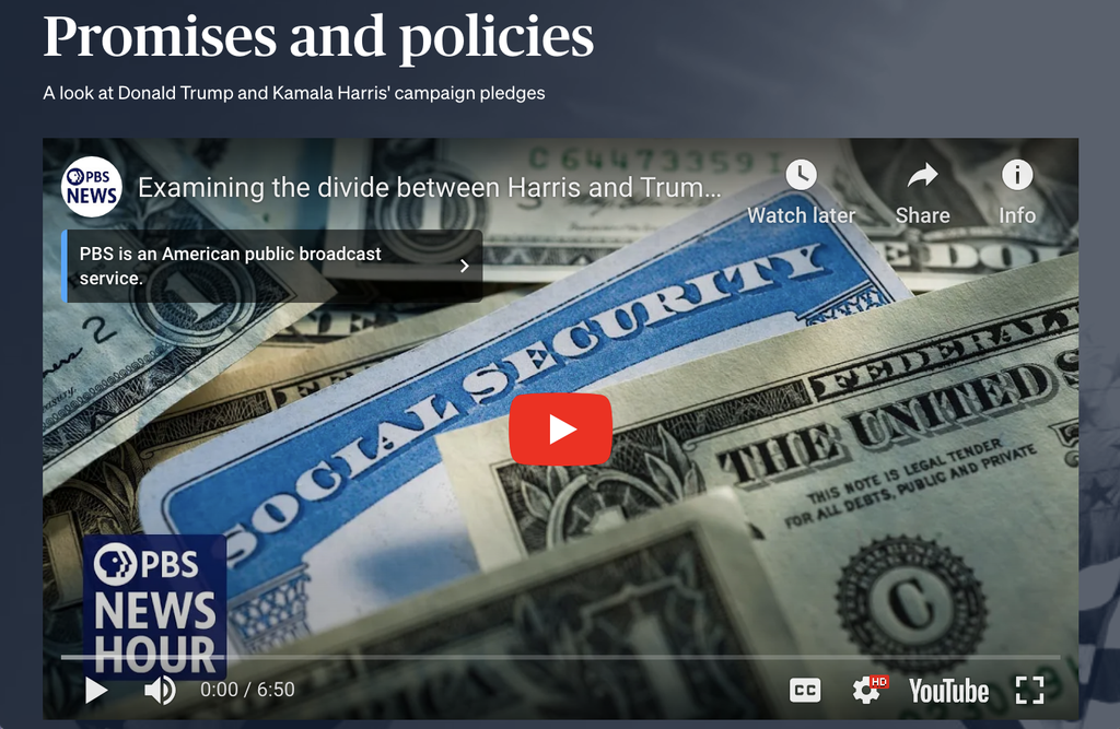 Prmoises and policies