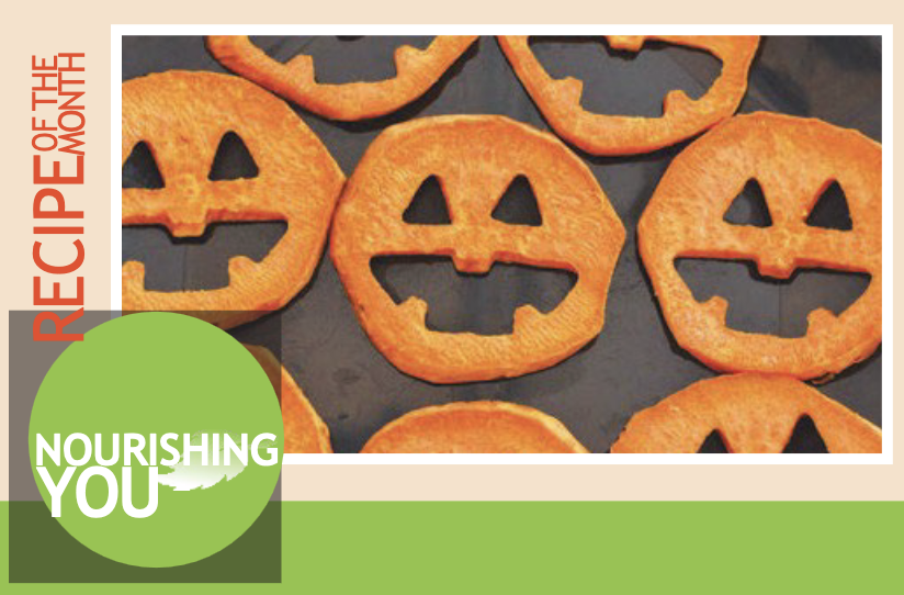 Sweet Potato Jack O'lanterns