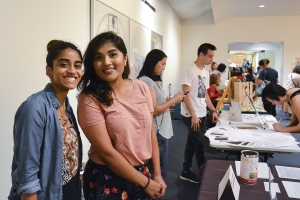 Participants at the Asian American literature festival