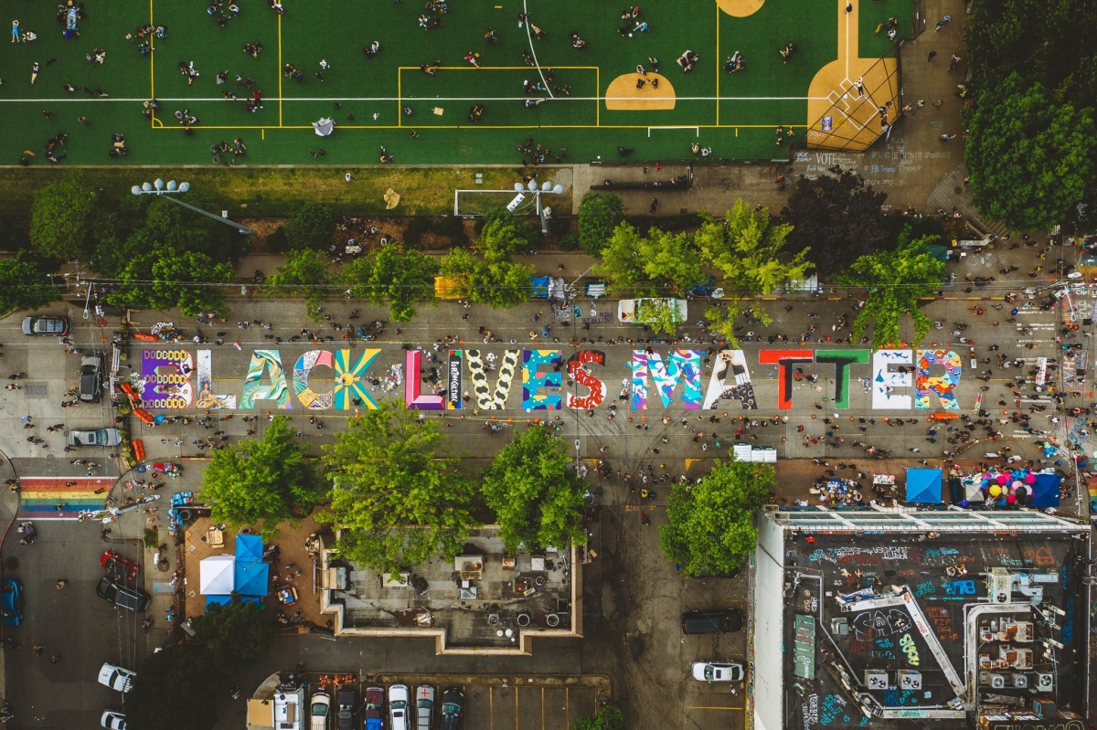anti-racist action for white educators: why teaching black lives matter matters mural