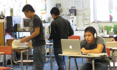 Children were at school during the immigration raids which saw many of their parents disappear.