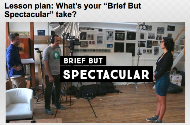 brief but spectacular video challenge