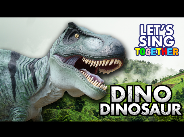 Learn about Dinosaurs with a sing-along song and video