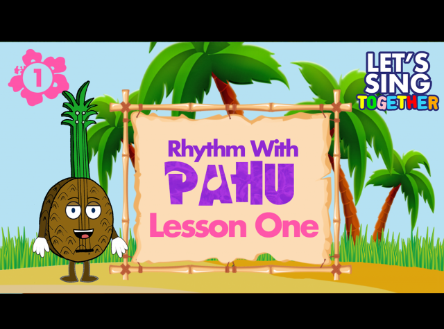 "Rhythm with Pahu" clapping game