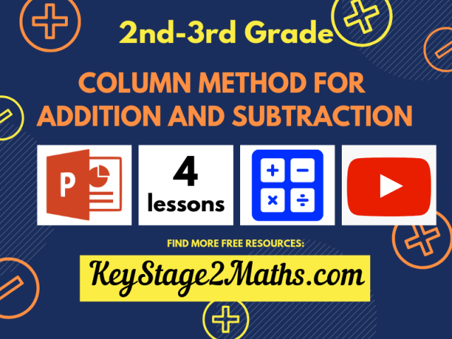 Column method for addition and subtraction 