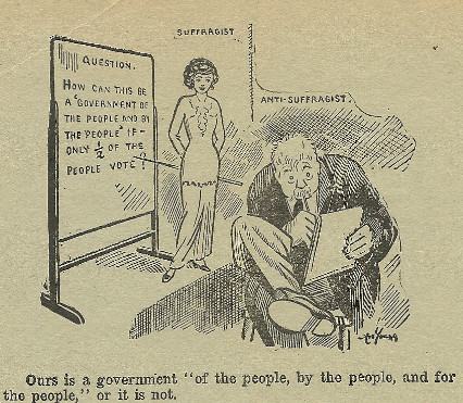 Flier Promoting Women's Suffrage Amendment