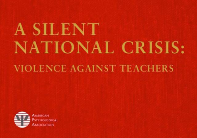 A Silent National Crisis: Violence Against Teachers