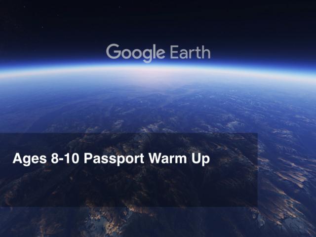 Google Earth Education: 4th Grade Passport Warm Up
