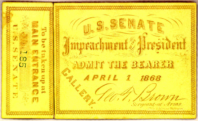 The Impeachment of Andrew Johnson