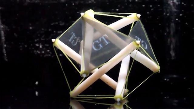 Researchers create 3-D-printed 'shapeshifters'