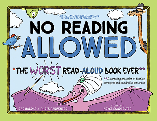 "No Reading Allowed" by Raj Haldar Activity Kit