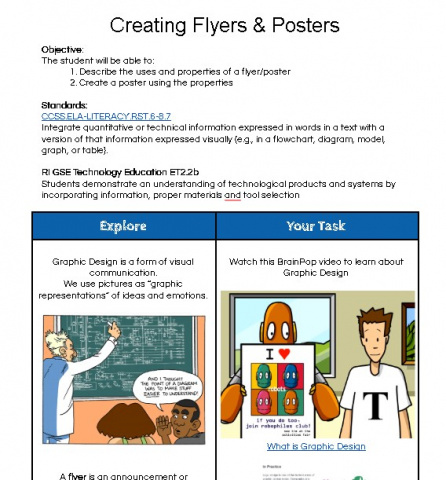 Creating Flyers & Posters in Google Docs
