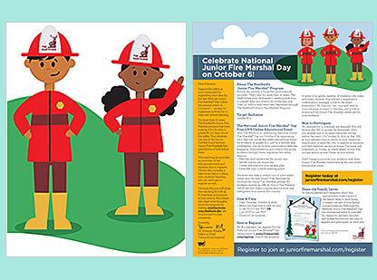 Celebrate National Junior Fire Marshal Day (Oct 6 free event)